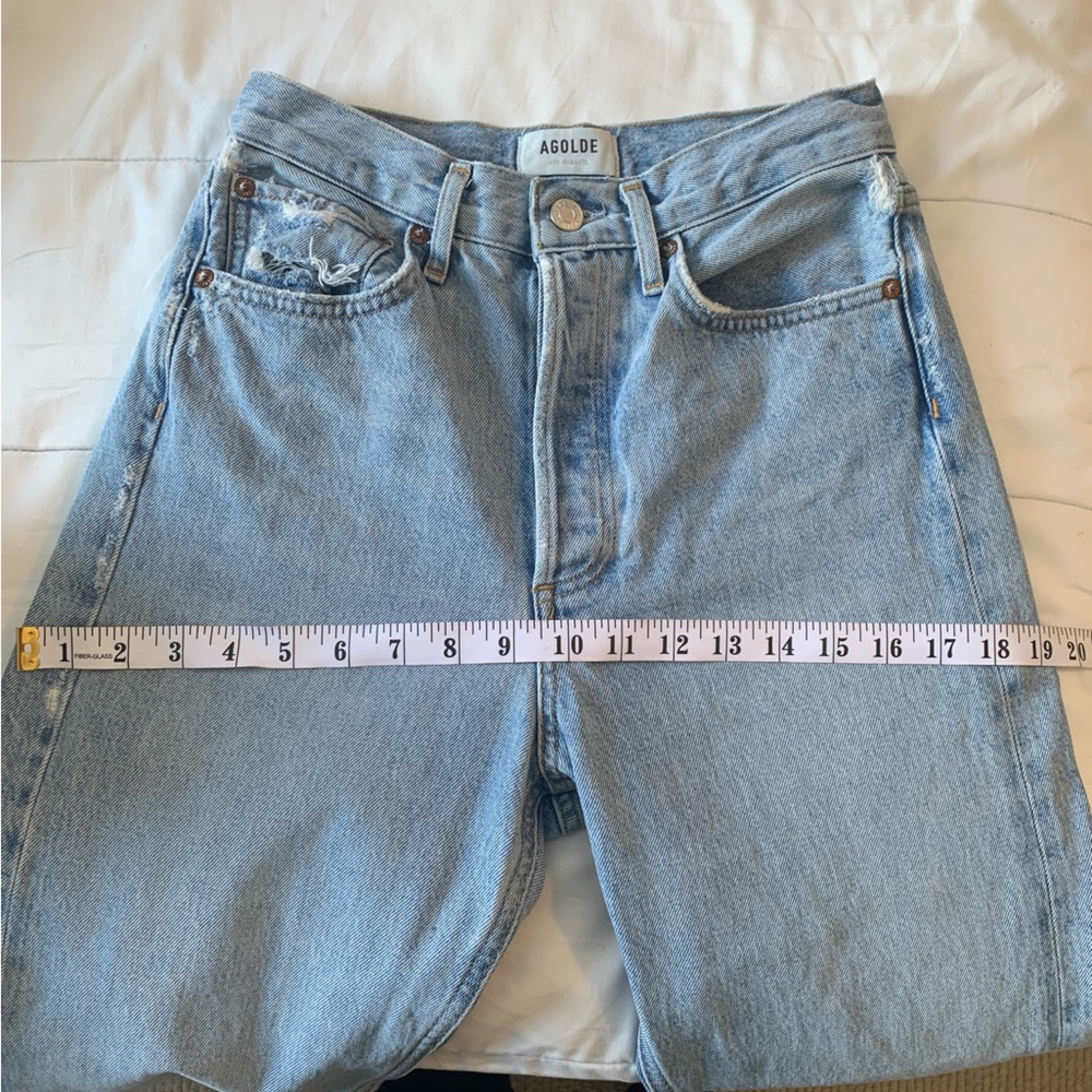 AGOLDE Women's Light Blue '90s Jeans - Picture 10 of 10